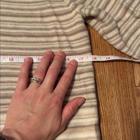 White House Black Market Striped Cowl Neck Sweater - Picture 11 of 13